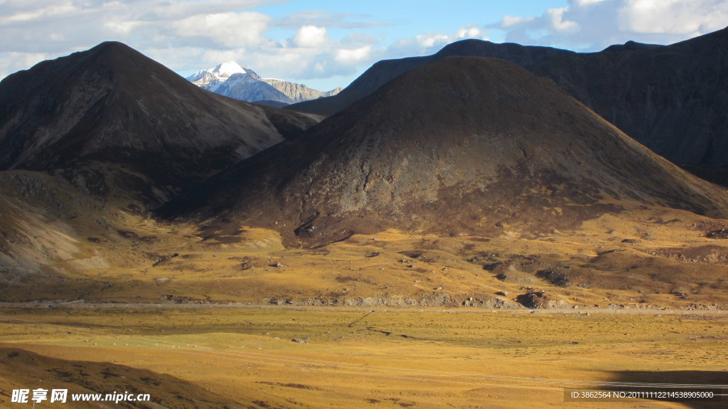 米拉山风景