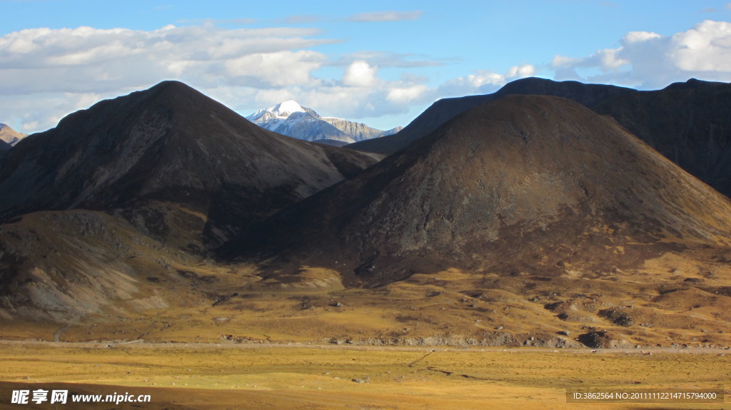 米拉山风景