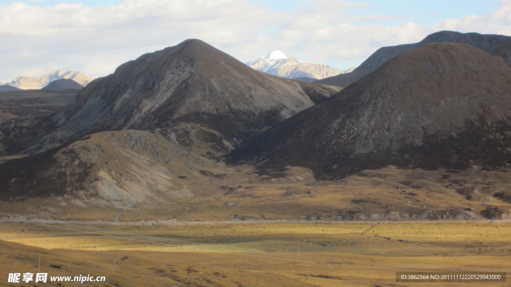 米拉山风景