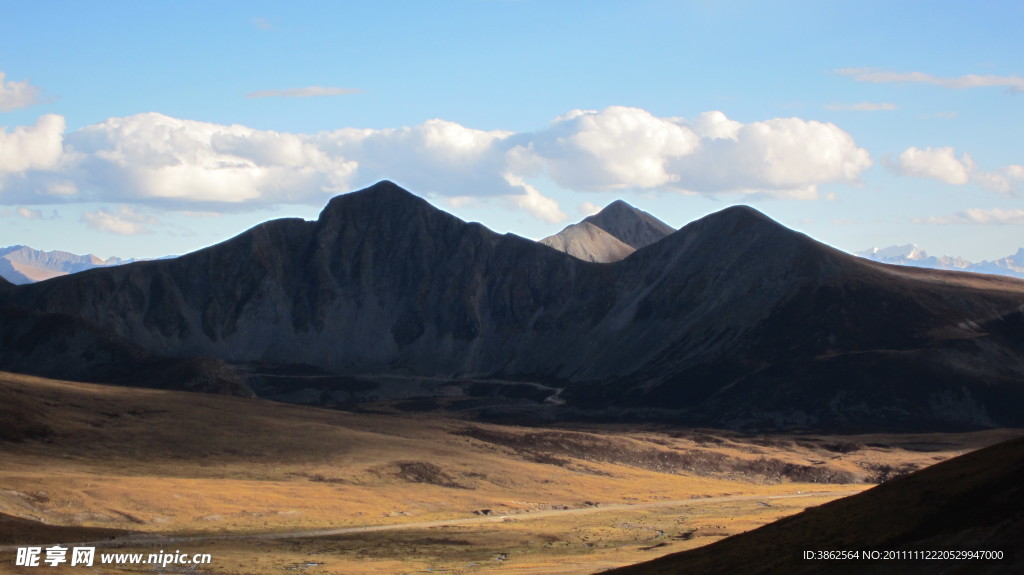 米拉山风景