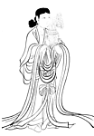 送子天王图人物