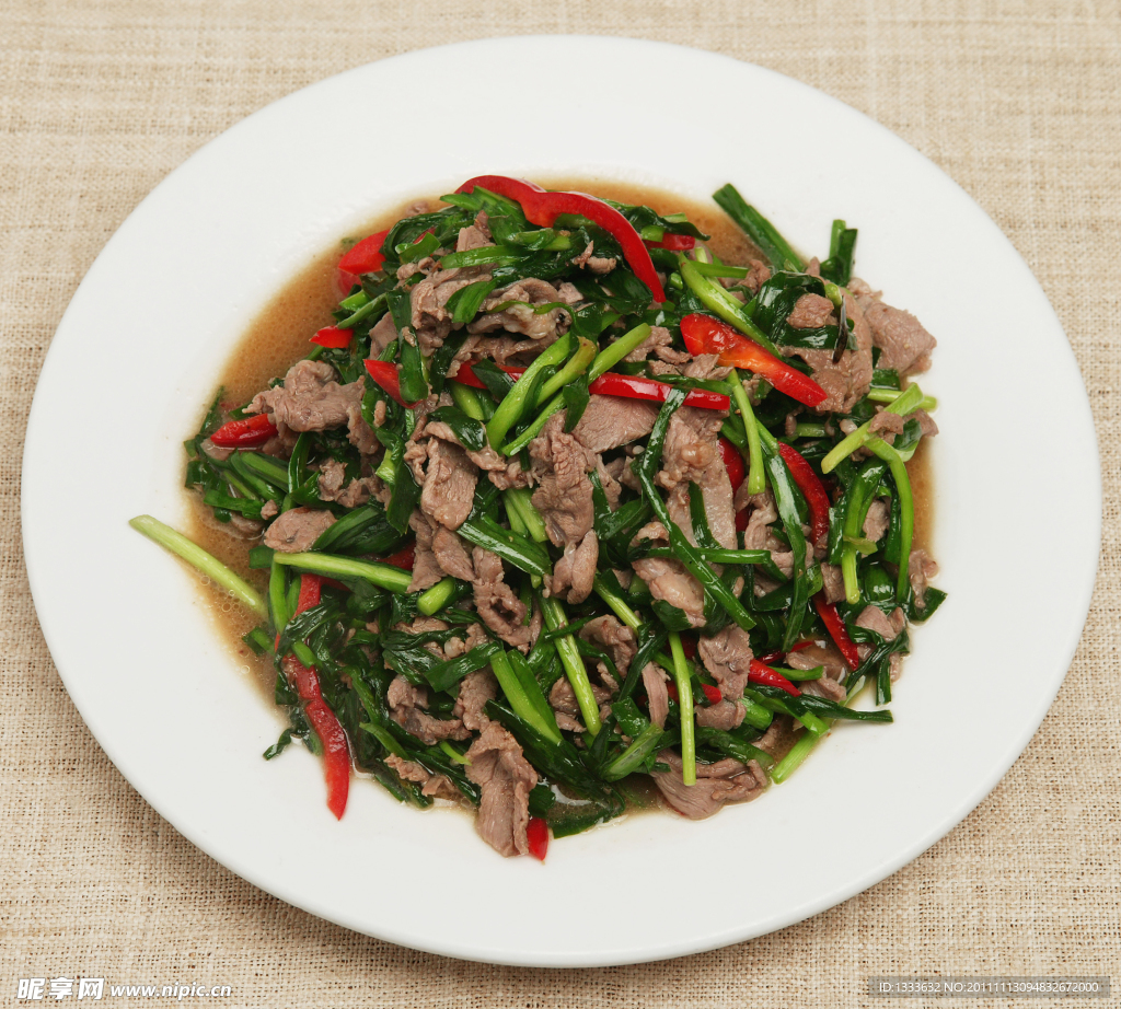 韭菜肉丝