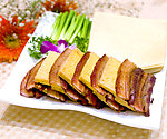 豉油卷煎肉