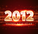 动感光线光晕2012梦幻背景
