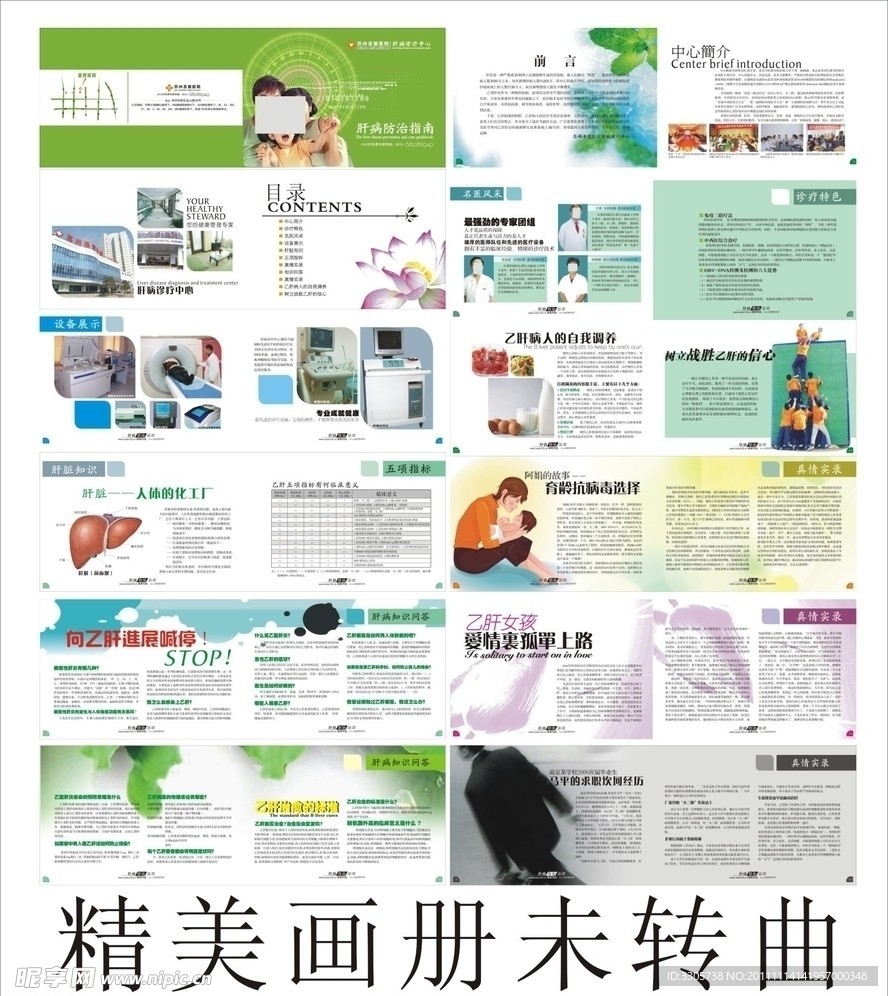 乙肝宣传册