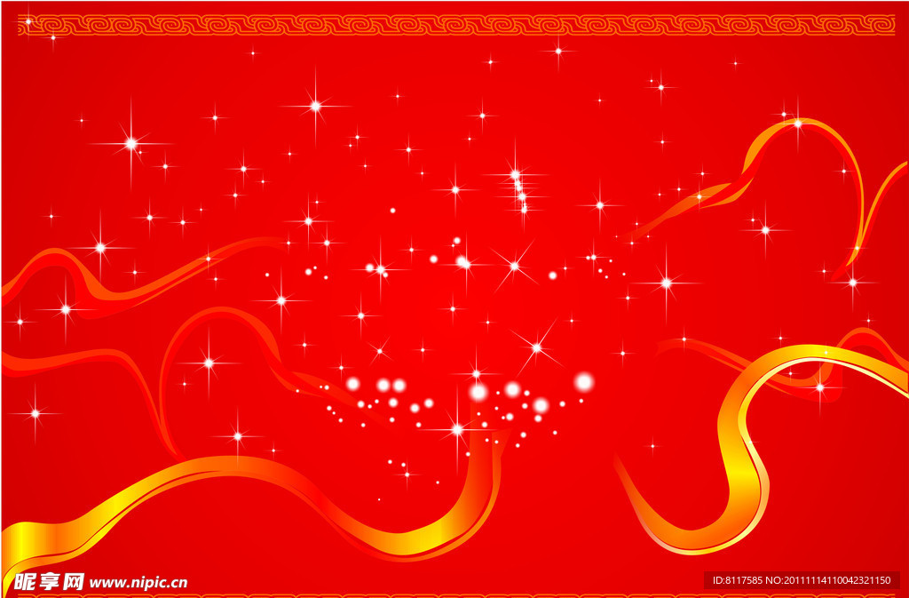 吊旗底纹