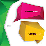 折纸效果banner
