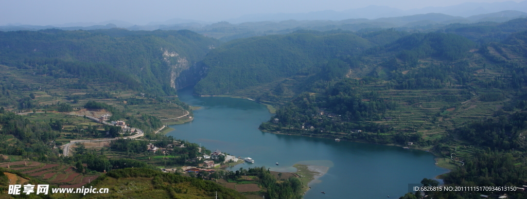 舞阳河风光 高碑湖