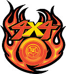 越野车贴