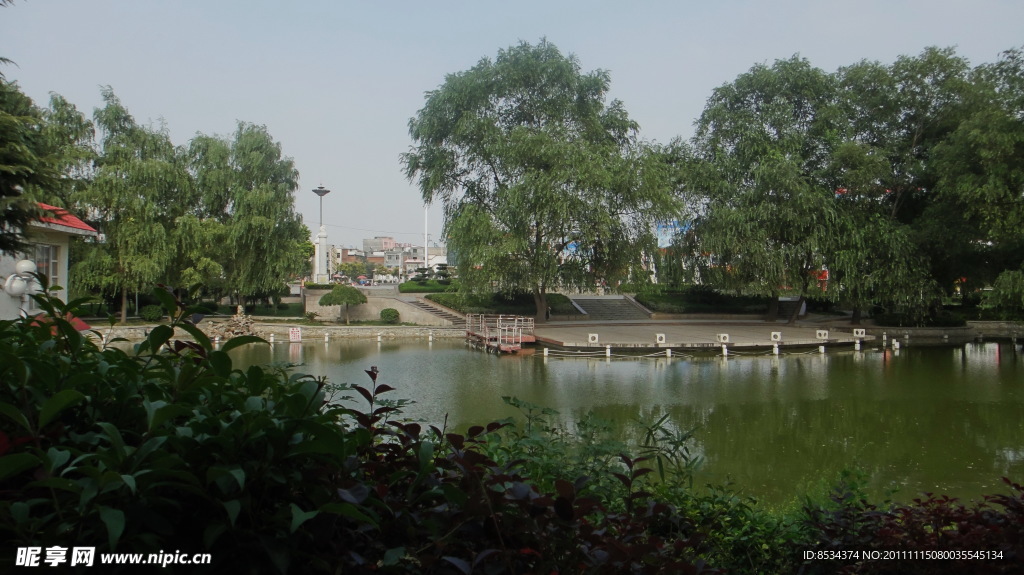 清秋北湖