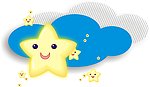 可爱的星星图标