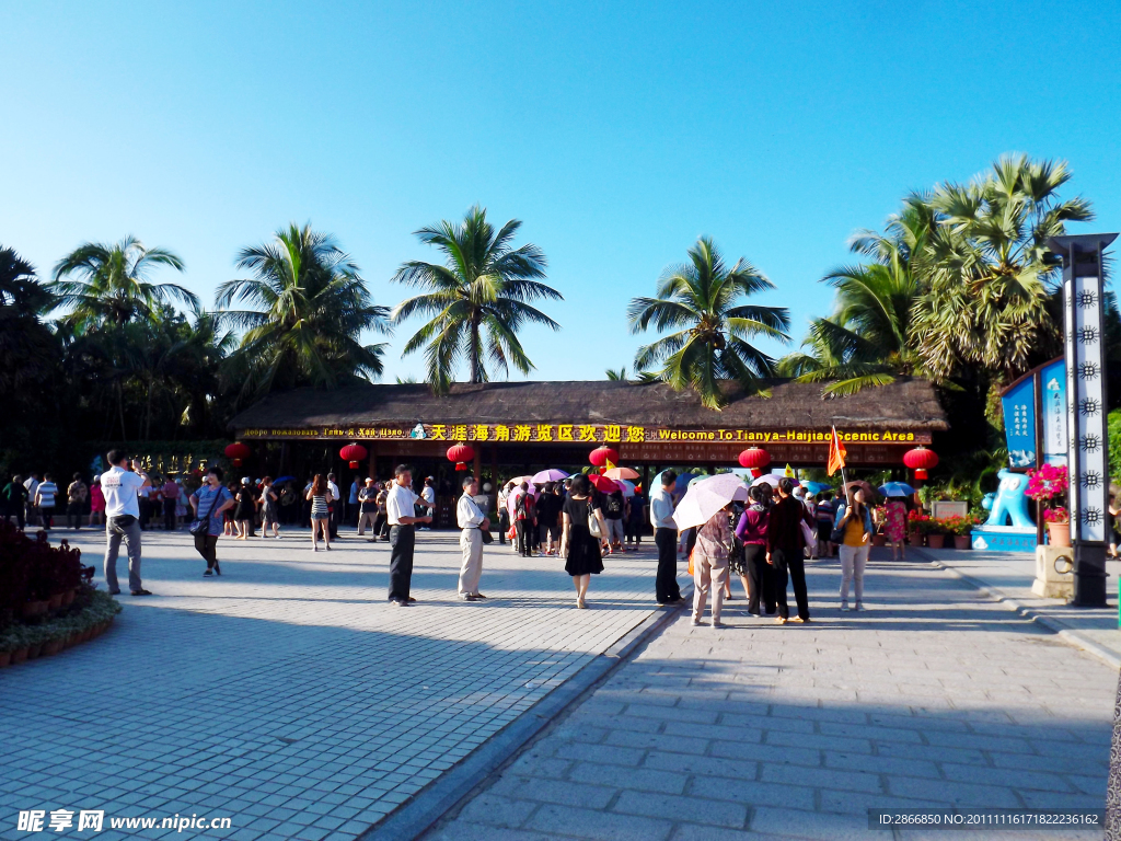 天涯海角景区门口