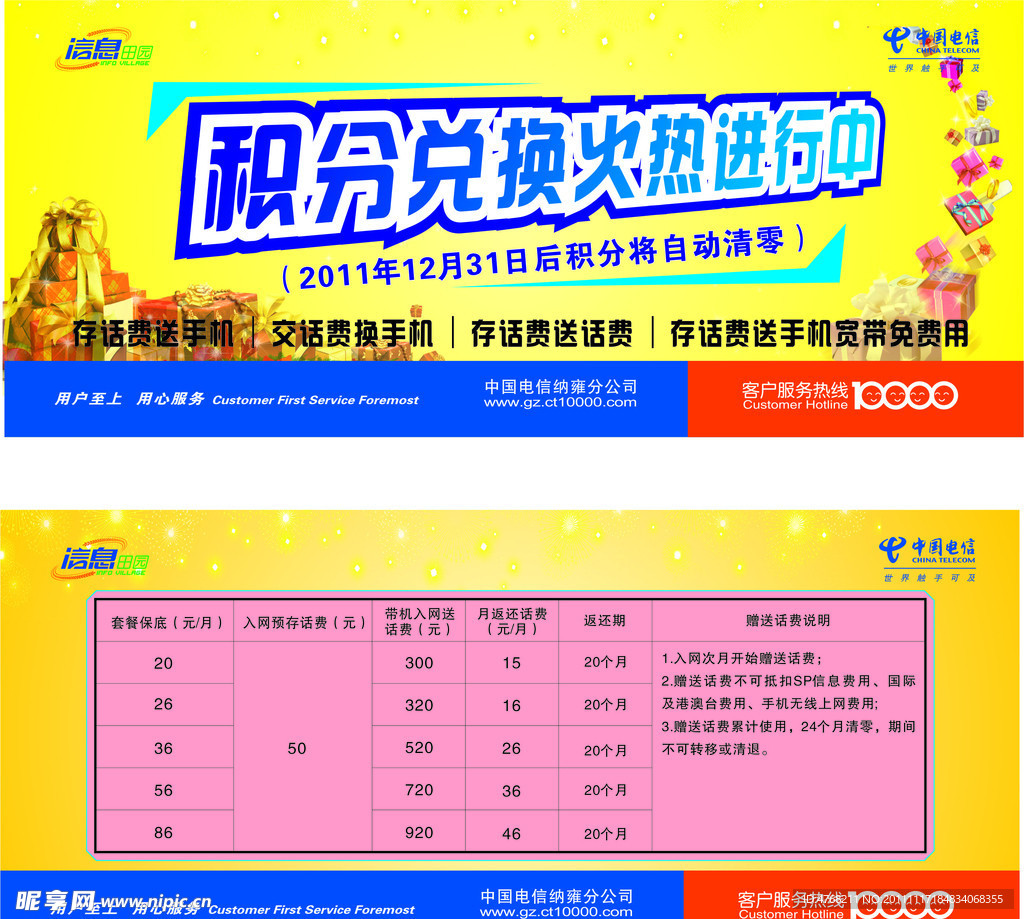 电信传单