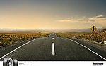 道路 轮胎广告