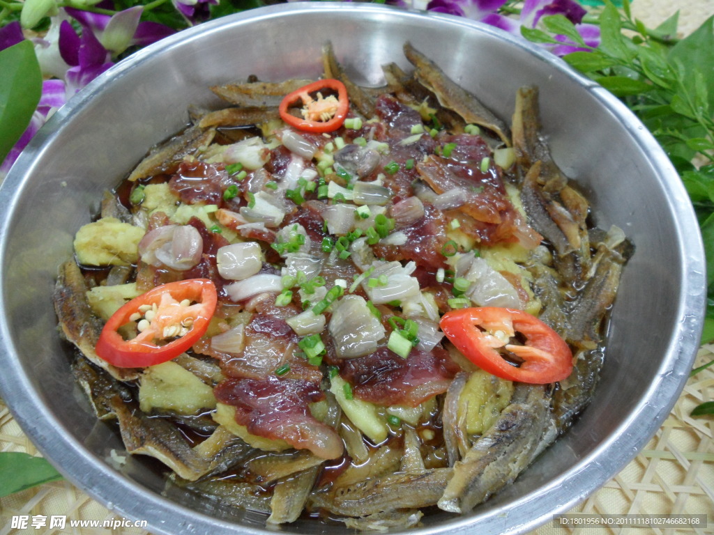 秋风腊味蒸溪鱼干