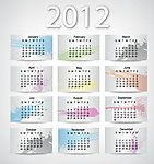 2012年日历台历