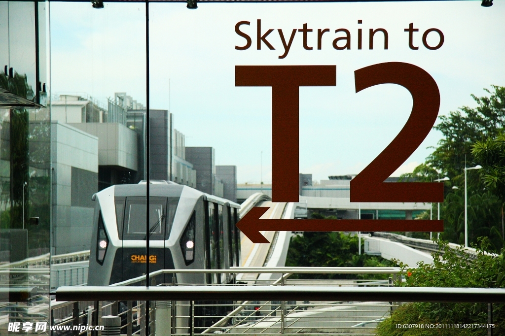 新加坡樟宜机场轻轨skytrain