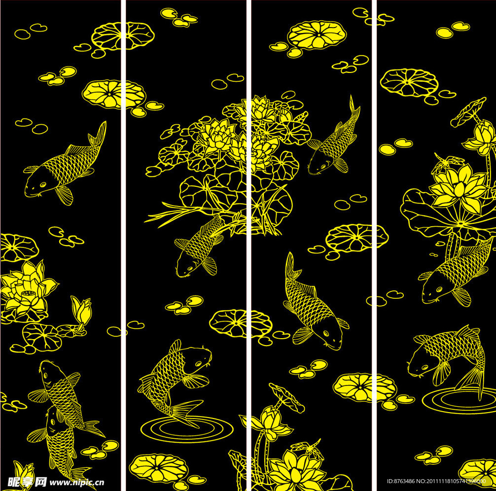 吉祥传统底纹