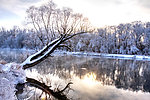 雪景冬河