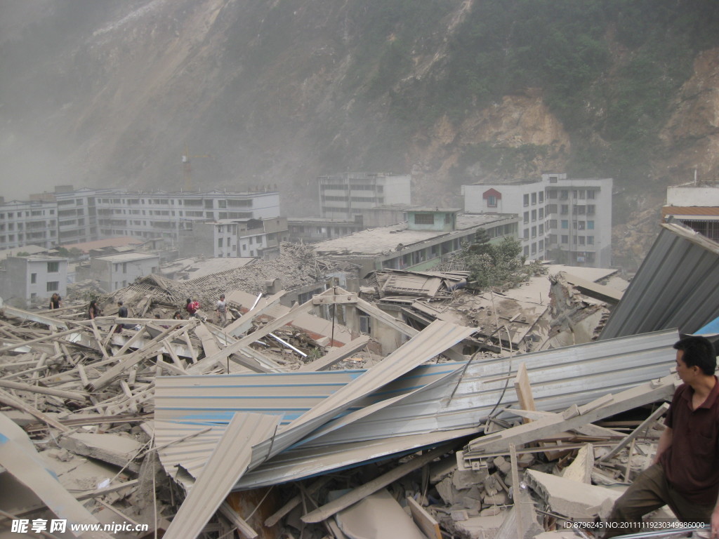 北川大地震老县城