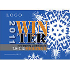 冬季新品发布会模板