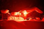 雪乡春色