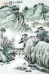 廊桥看水流