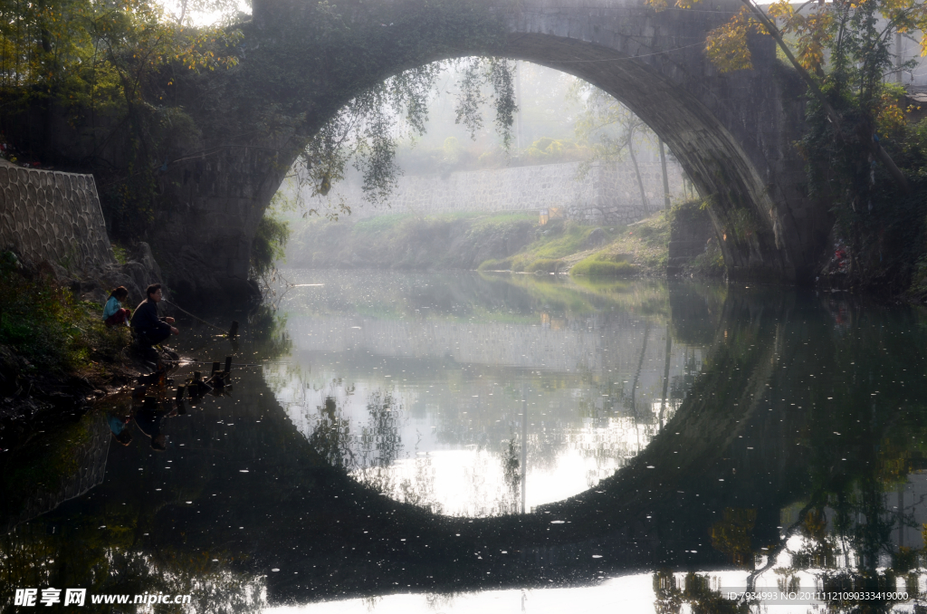 涟水河畔人家