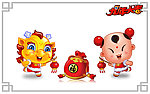 招财童子2012龙年