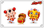 招财童子2012龙年