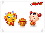 招财童子2012龙年