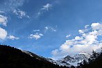 黄龙风景 雪山