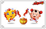 招财童子2012龙年