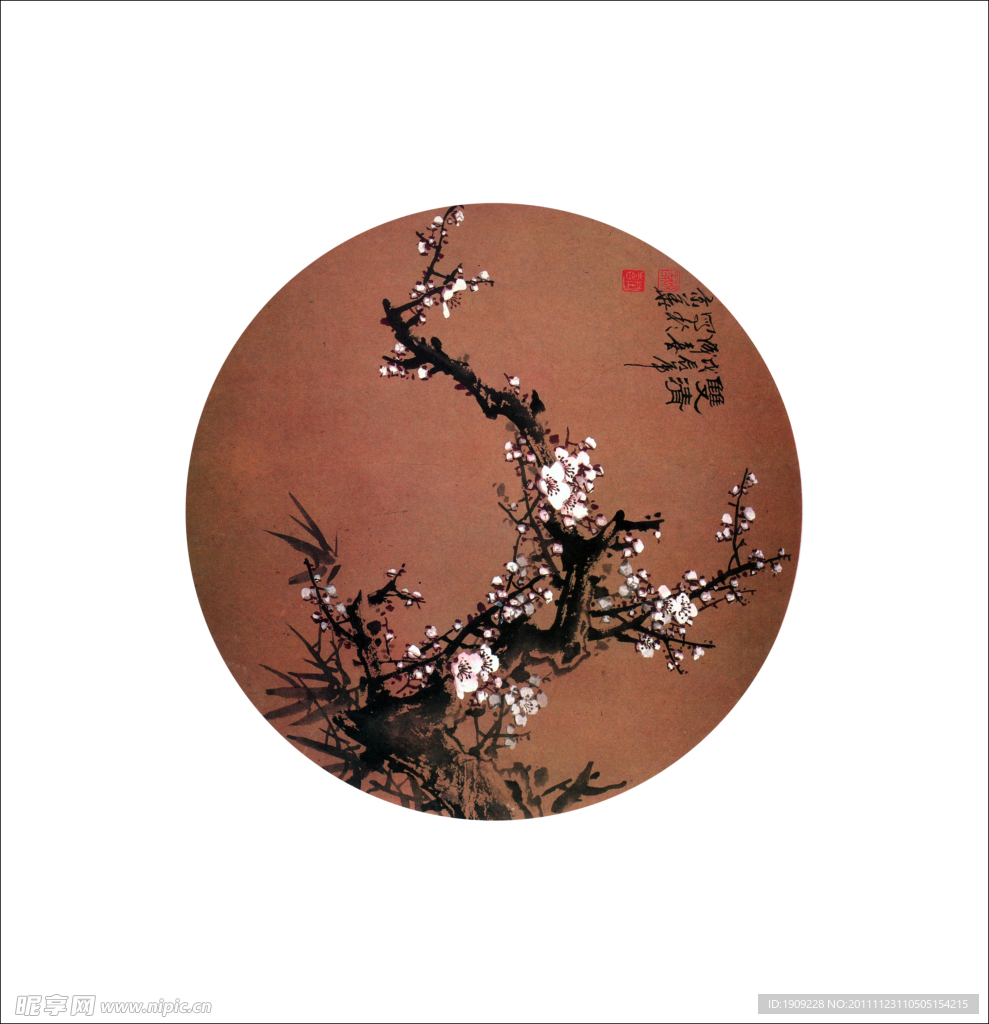 梅花 工笔画