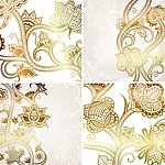 欧式花纹古典花纹底纹