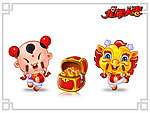 招财童子2012龙年