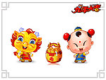 招财童子2012龙年