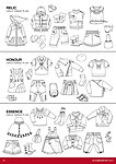 服装卡通手稿图案
