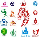 图标标志龙纹