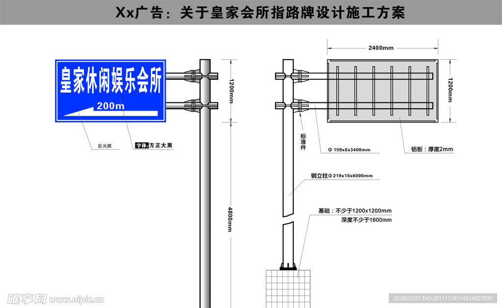 指引路牌