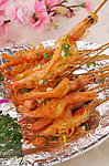 串烧虾