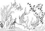 池中嬉戏