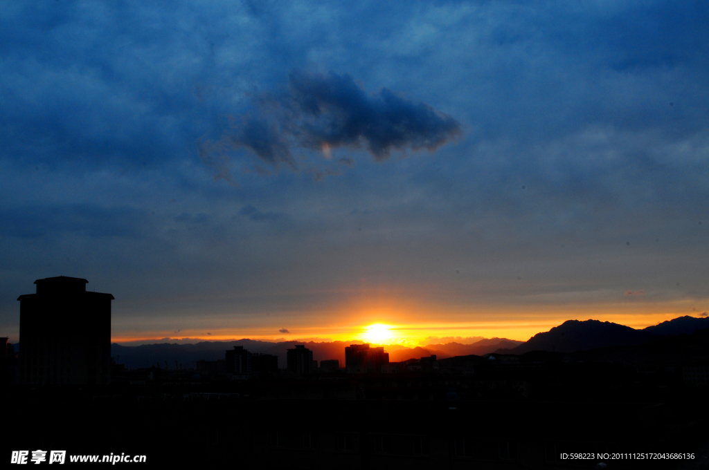 夕阳