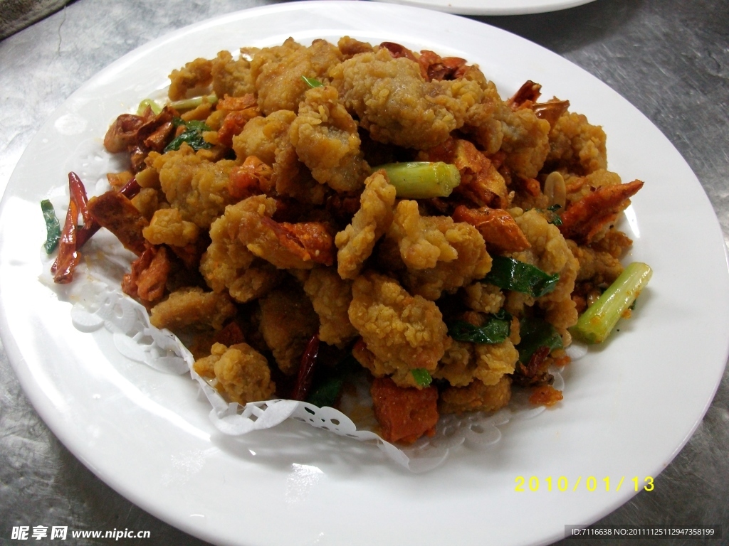辣子鸡米花
