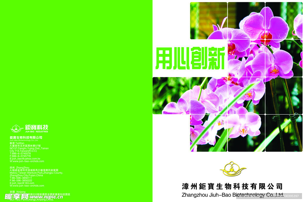 生物科技公司画册