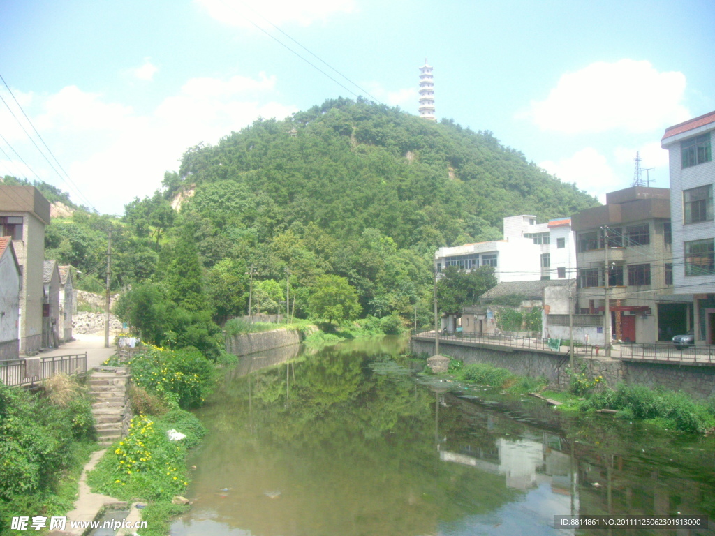 水竹洞天 村居