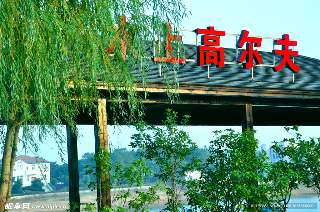 天紫湖风景