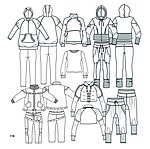 服装模板