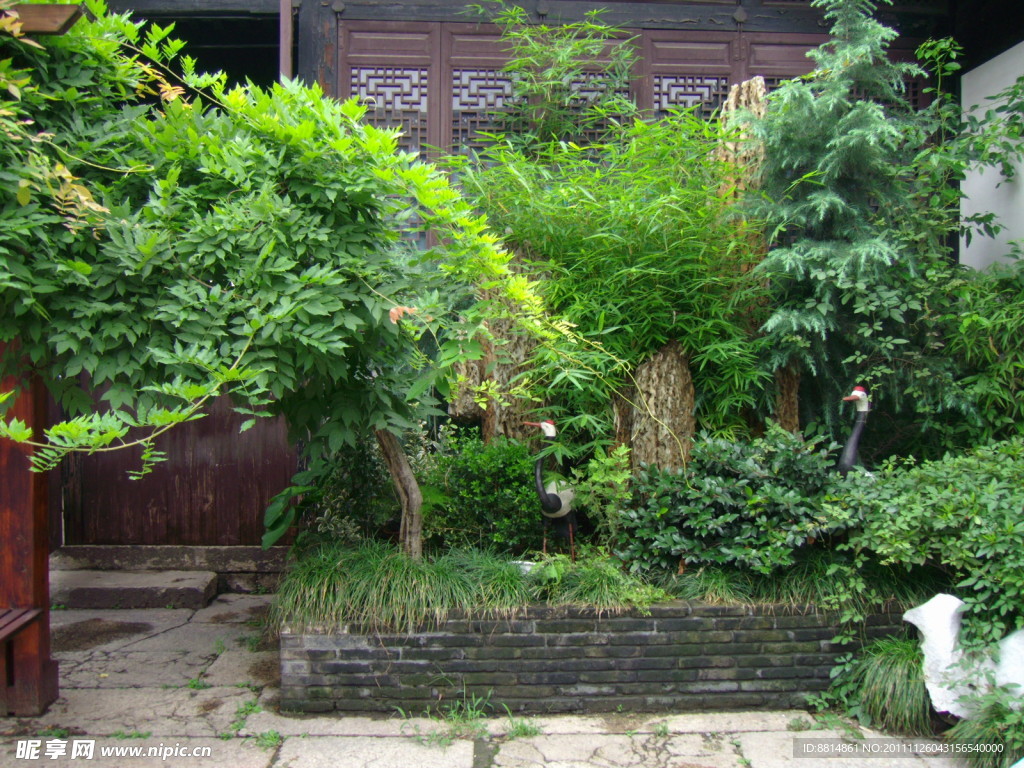 鲁迅故居 墙偶