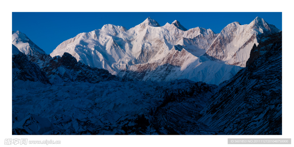 喀喇昆仑山雪峰